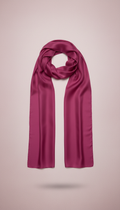Passion Pink silk scarf