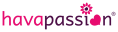 HavaPassion logo in plum and pink
